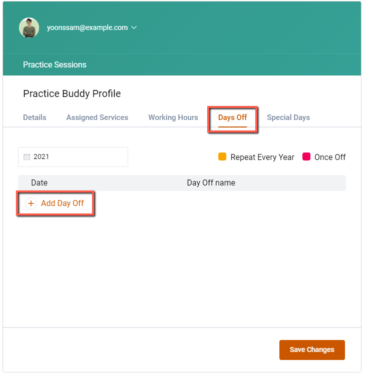 How do I customise my off days? 2 How do I customise my off days? 2